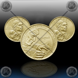 ZDA 1 Dollar 2017 (Sacagawea) P+D